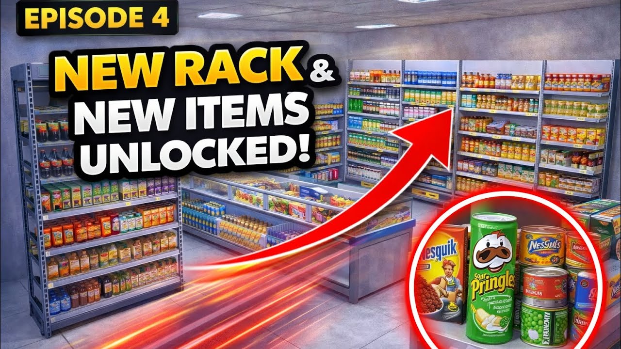 3️⃣Finally Huge Profit! | Supermarket Simulator #4