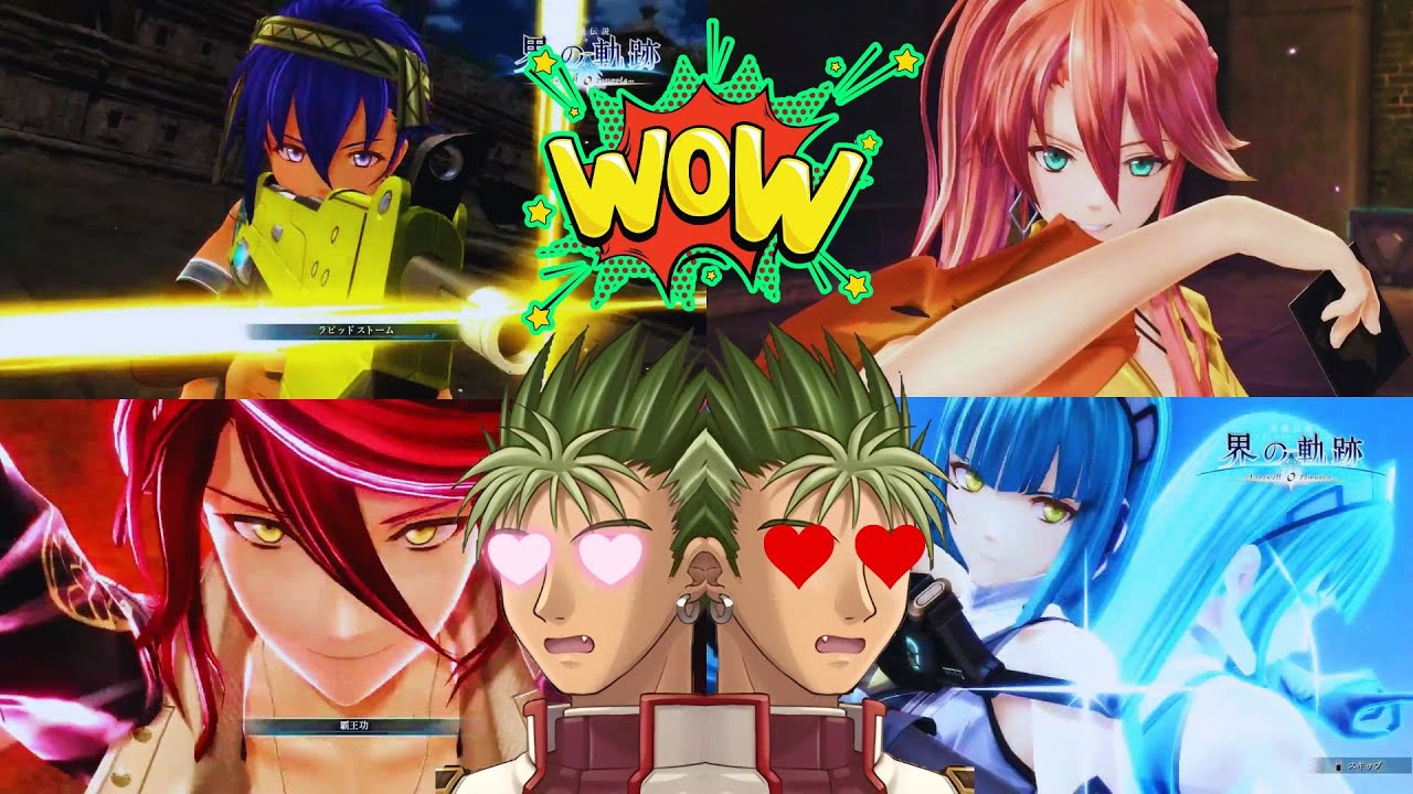 Where's My Credit Card?! Kai no Kiseki Craft Comparison Trailer | Judith & Risette S-Craft Upgrades