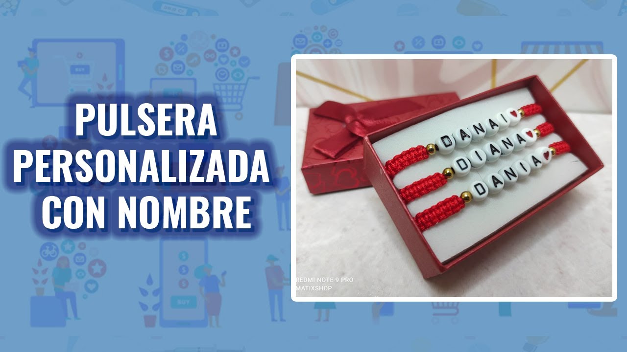 Pulsera Personalizada con Nombre | Pulseras Personalizadas
