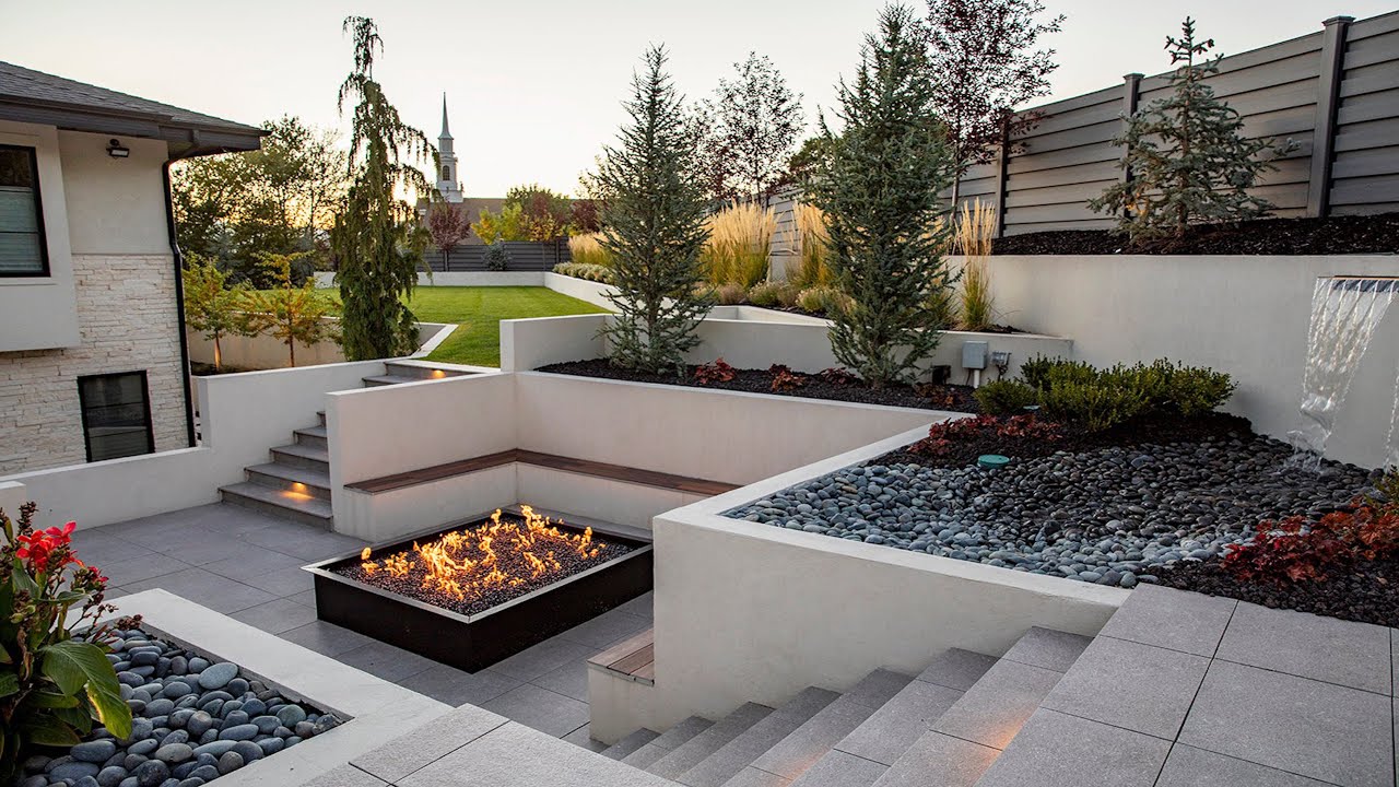 BACKYARD HARDSCAPE DESIGN IDEAS | 10 BEST HARDSCAPE ITEMS FOR BACKYARD OUTDOOR LIVING SPACE