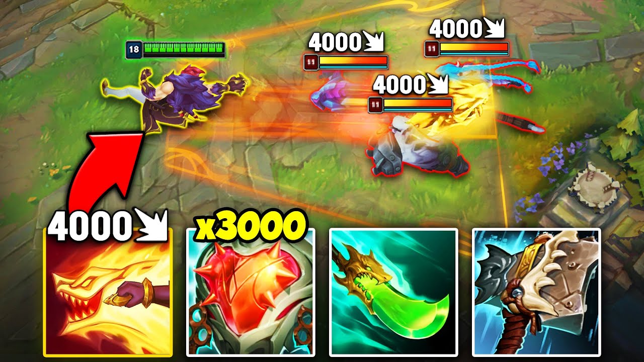 SETT BUT I MAX OUT MY TRUE DAMAGE AND ONE SHOT YOUR WHOLE TEAM (4K DAMAGE PUNCH)