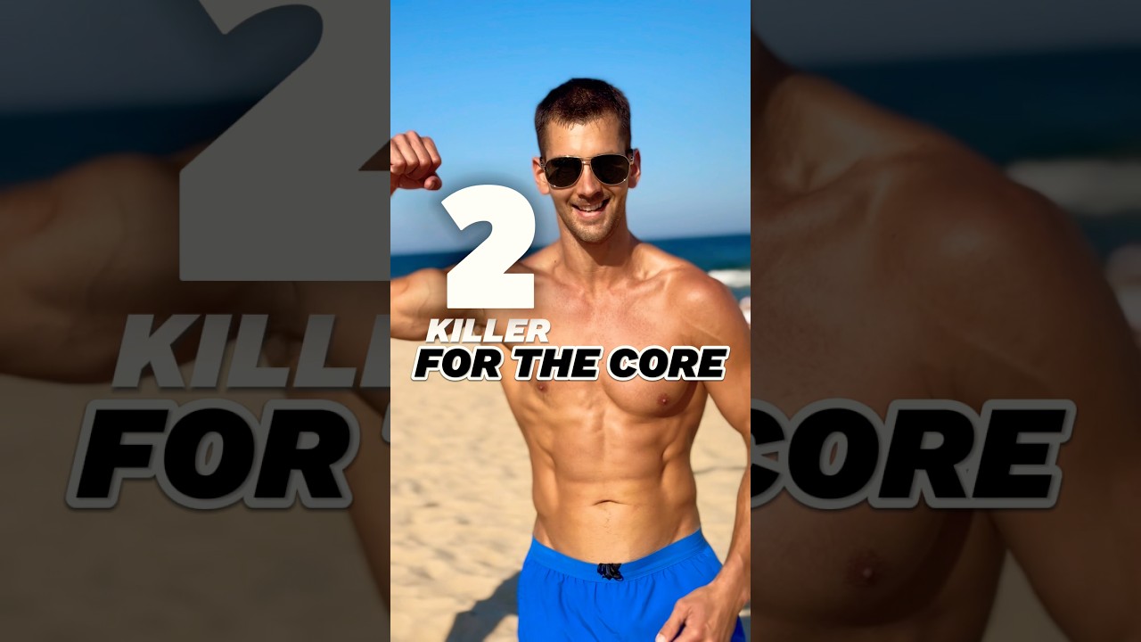 2 killer moves that will rip your core 🔥 #coreworkout #corestrength #bestcardio #beachvibes