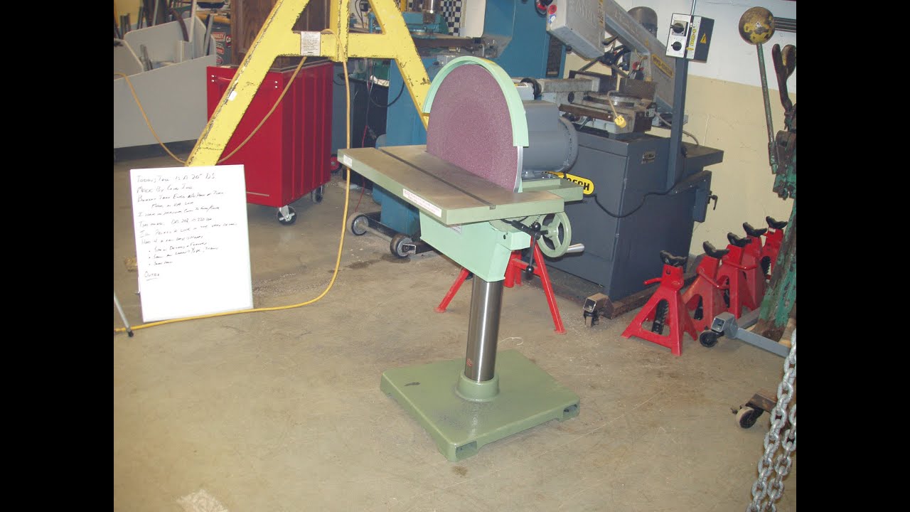 Have You Seen My Tool 006 - Disc Sander Made In USA