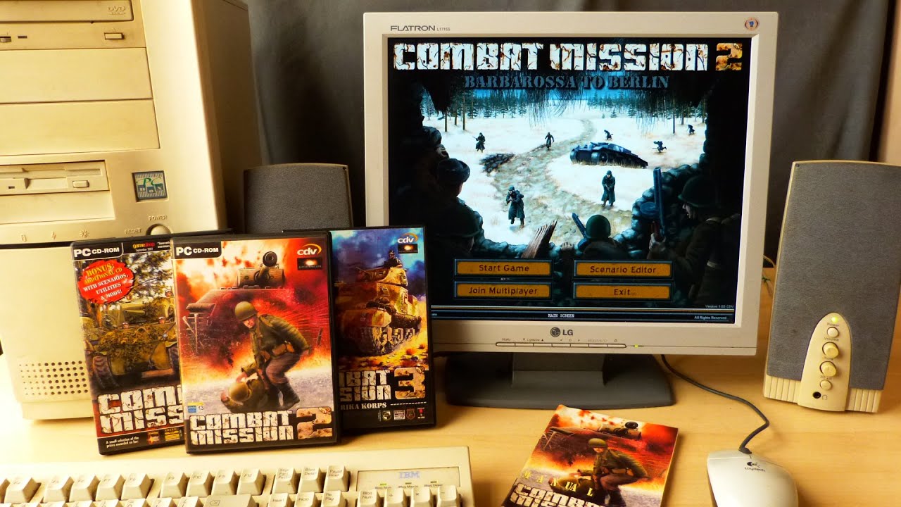 COMBAT MISSION 2 Barbarossa to Berlin by CDV Battlefront PC Retro | Gameplay Direct3D Wargame Games