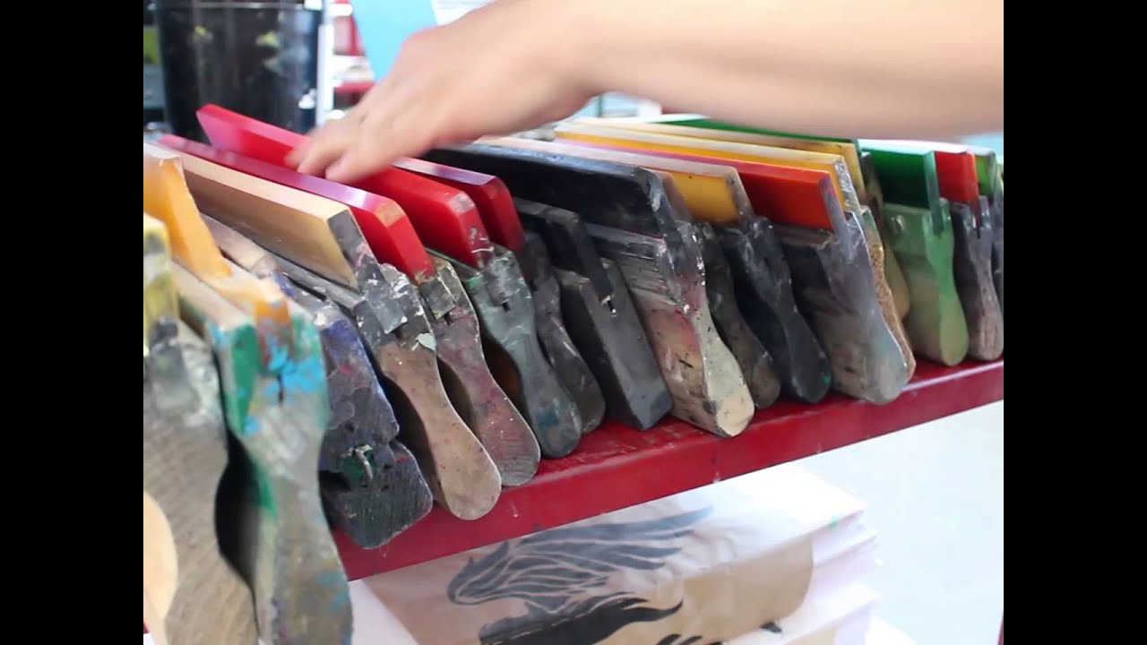 S&eacute;rigraphie chez UNIK Printshop / Screenprinting at UNIK Printshop / I am a Maker