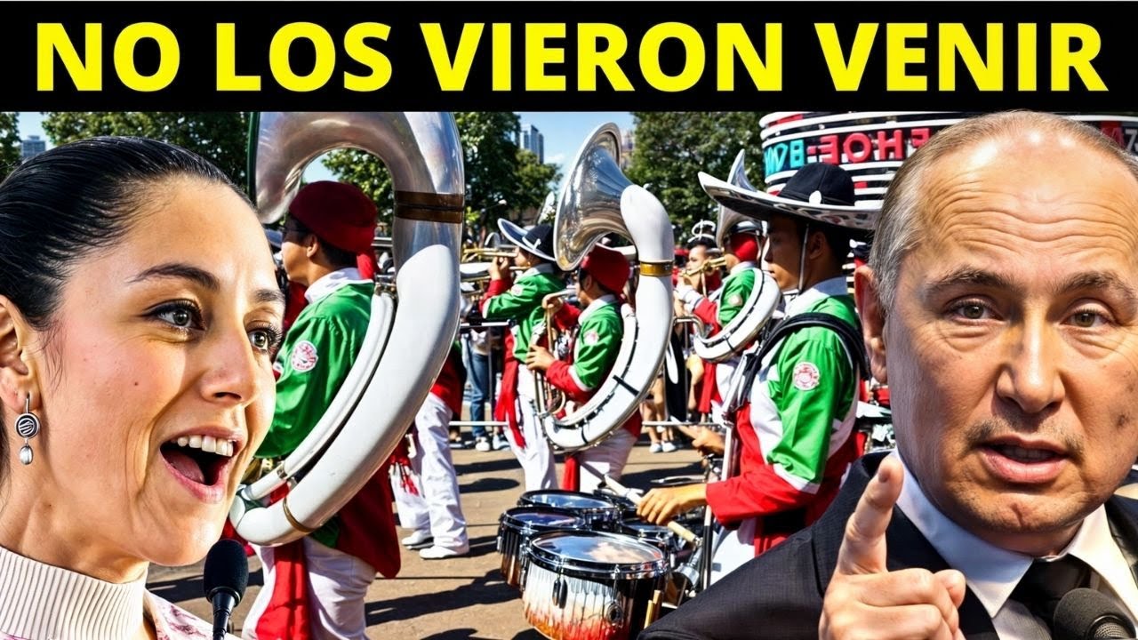 La ORQUESTA Mexicana Que INUNDÓ la Plaza Roja de Rusia ¡Sheinbaum En Lo Más Alto!