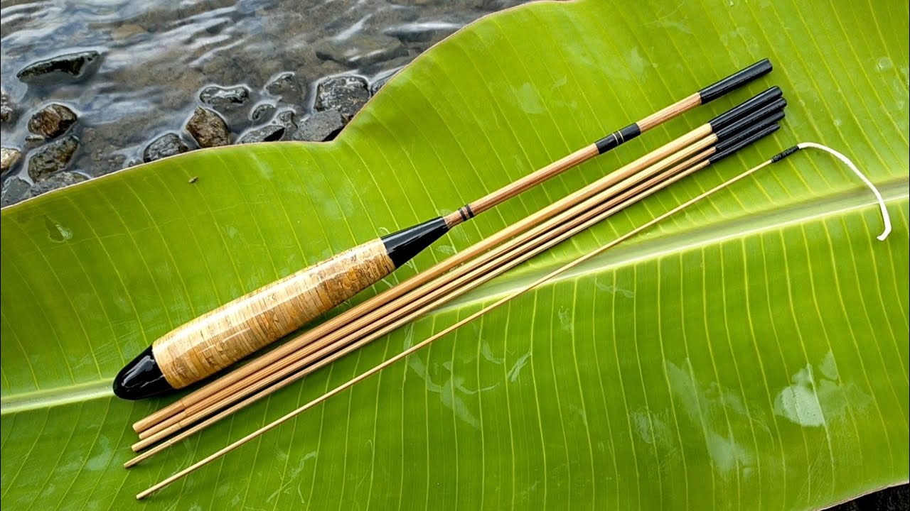Cara membuat joran dari bambu untuk hasil terbaik || Tanago micro fishing !!