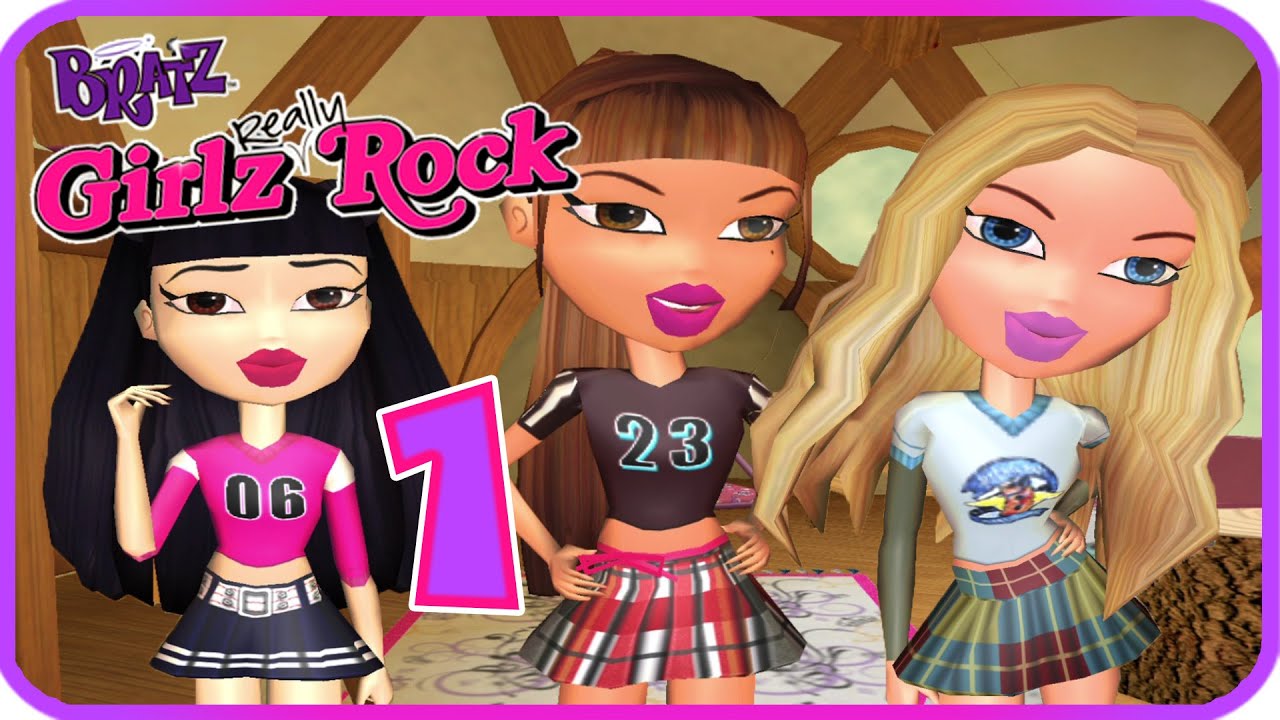 Bratz: Girlz Really Rock Walkthrough Part 1 (Wii, PS2) 1080p