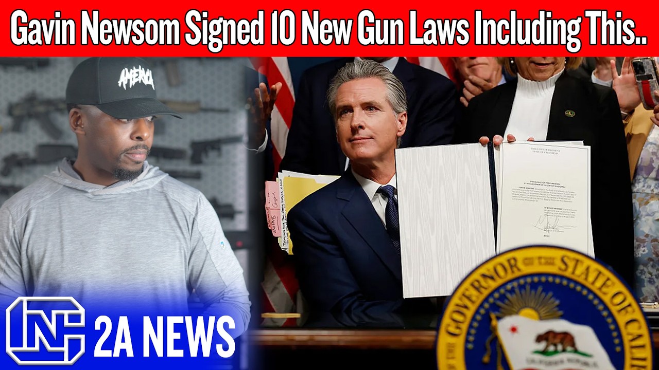 Gavin Newsom Signed 10 New Gun Laws&hellip; Including Software That Doesn&rsquo;t Exist Yet