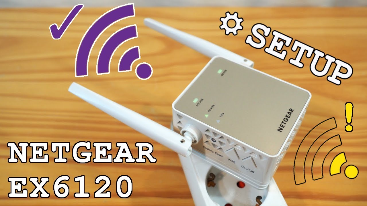 Netgear EX6120 Wi-Fi extender dual band • Unboxing, installation, configuration and test