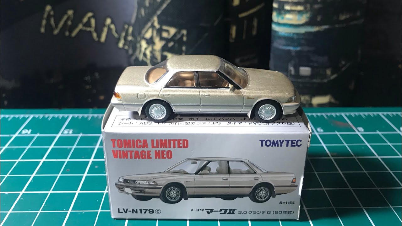 Toyota mark 2(x81) от tomytec(tomica vintage neo)-обзор