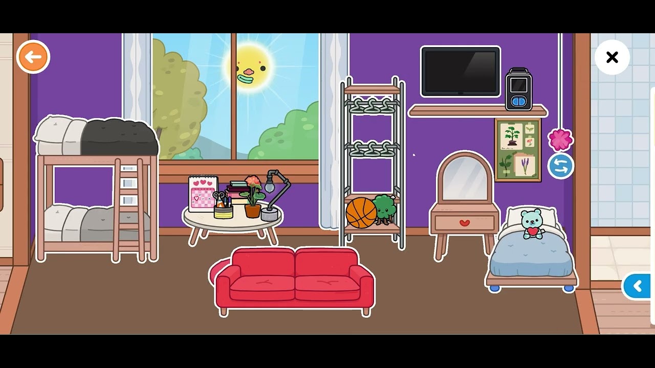 Free sibling room in Toca Boca #fypシ 