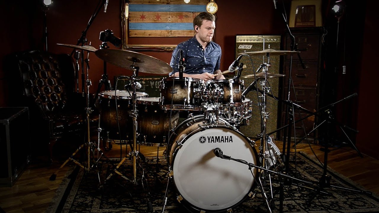 Набор ударных Yamaha Phoenix PHX 10/12/14/16/22 из 5 частей | Демонстрация Chicago Drum Exchange ...