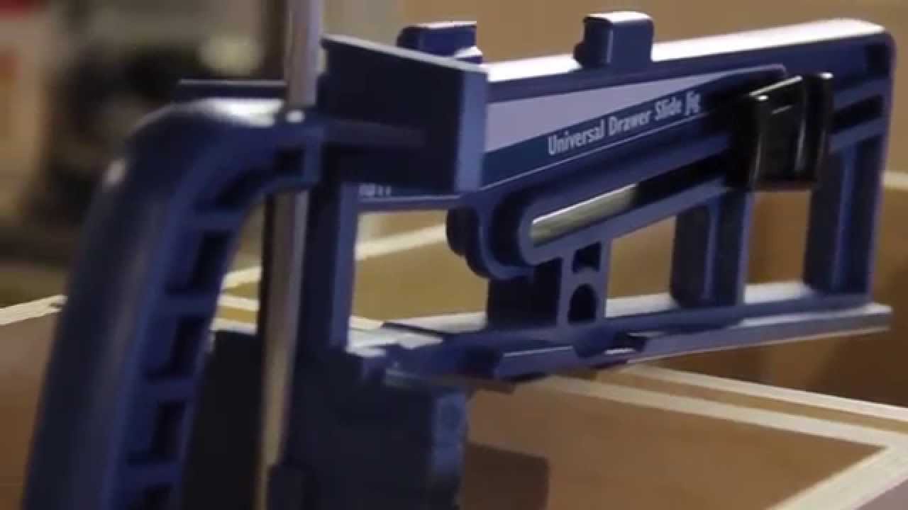 Rockler Universal Drawer Slide Jig in Action | Patrick Hosey