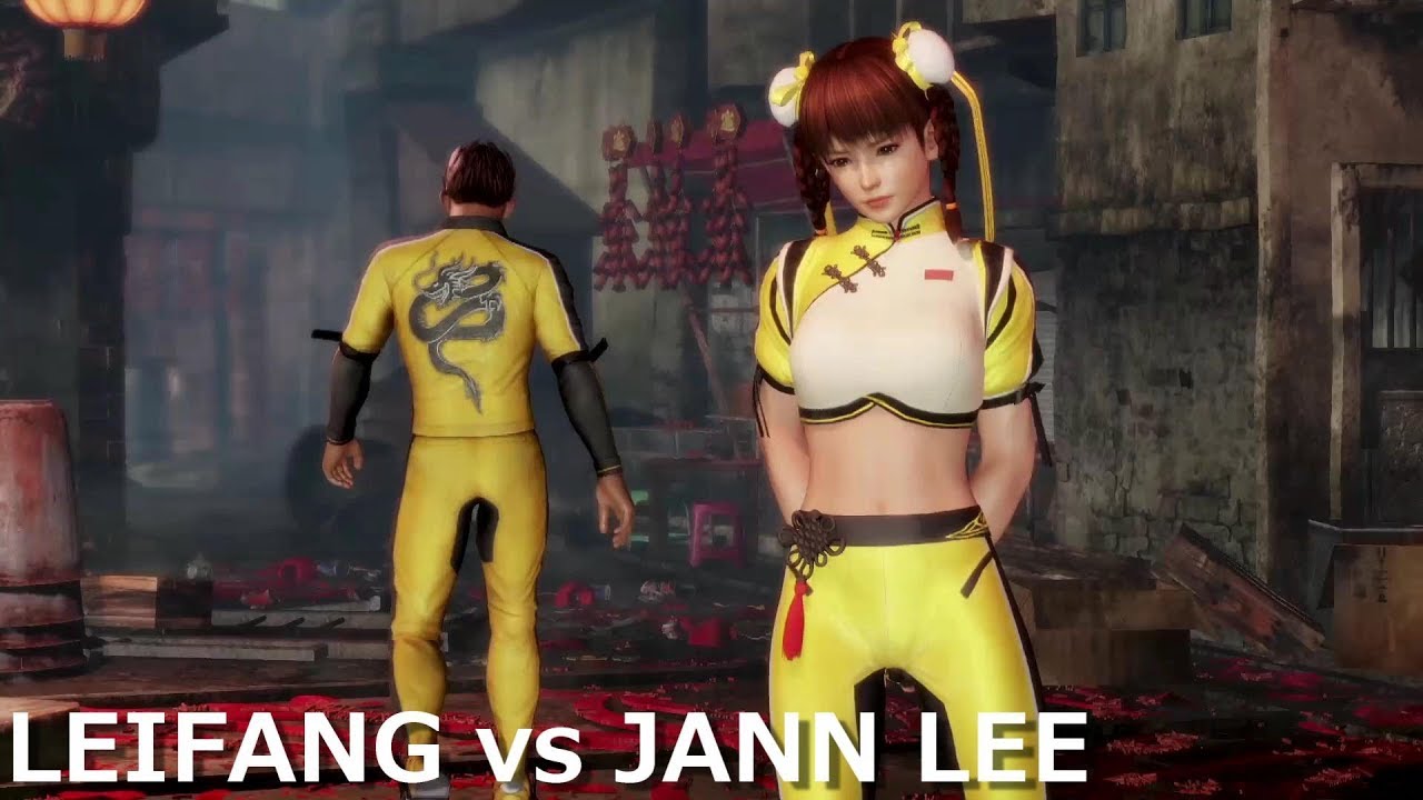 DEAD OR ALIVE 6『ストーリー　ジャン・リー①　vs レイファン [LEIFANG vs JANN LEE]』【DOA6 デッド オア アライブ6】