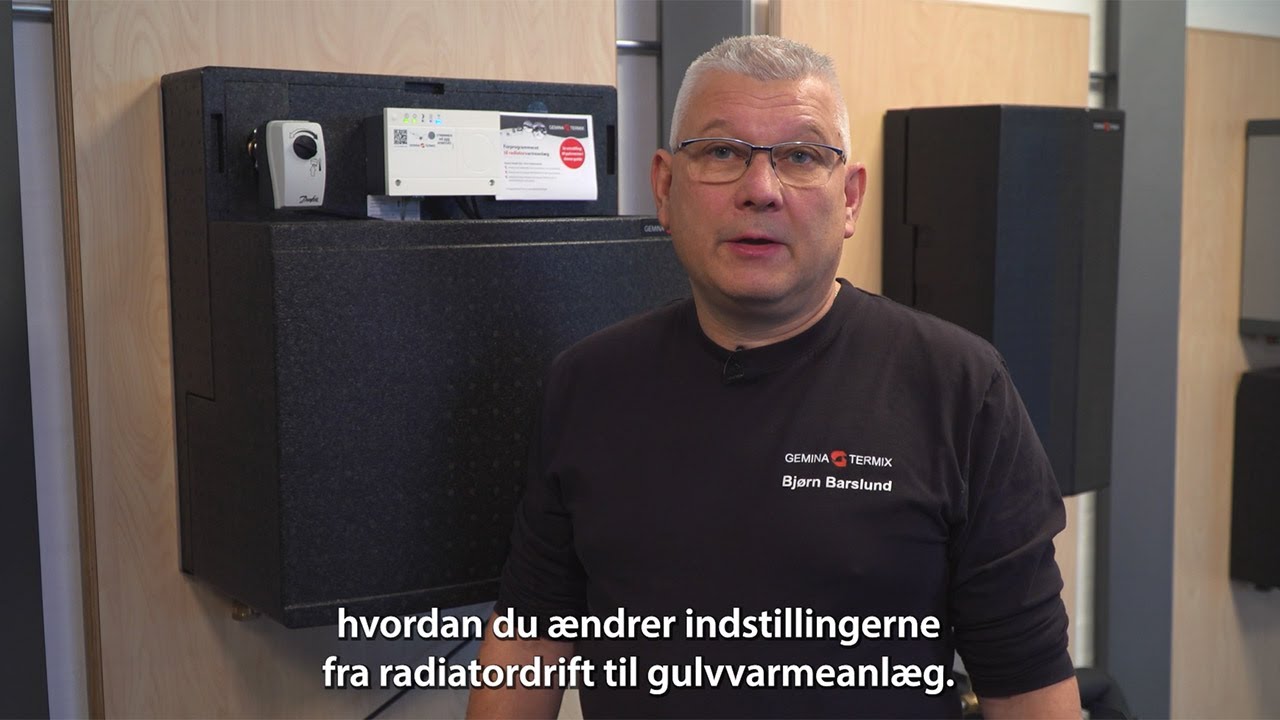 ECL 120 – indstilling til gulvvarme
