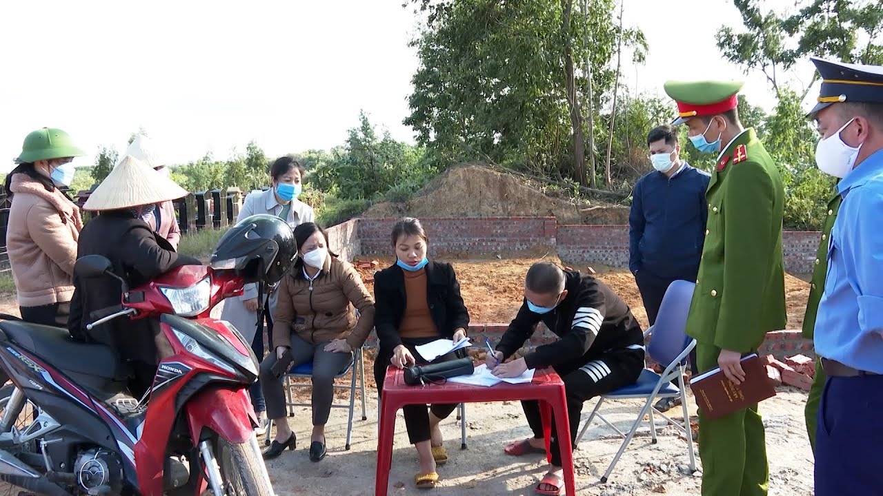 XỬ LÝ XÂY DỰNG NGHĨA TRANG GIA ĐÌNH TRÁI PHÉP