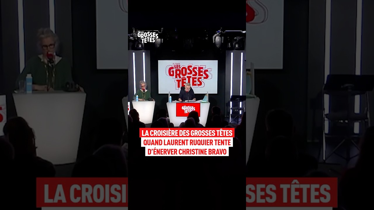 Laurent Ruquier tente d&rsquo;&eacute;nerver Christine Bravo