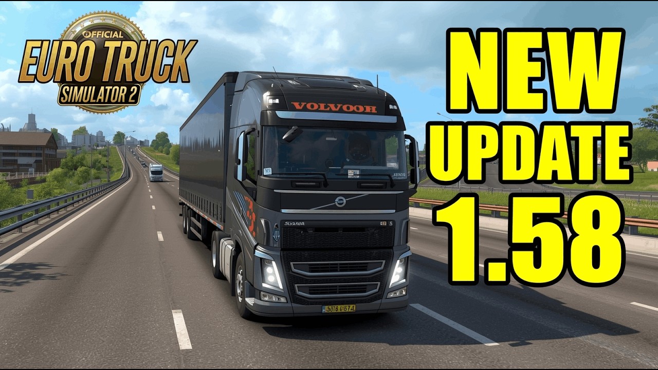Playing in New Update 1.58 with Buddies and You | Euro Truck Simulator 2 Live Stream