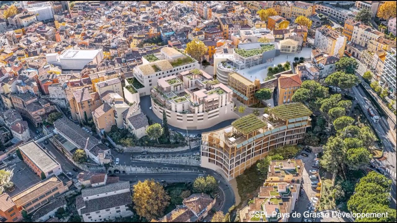 Grasse : Le projet Martelly, va redynamiser le cœur de la ville ! Un projet à 75 millions d'euros