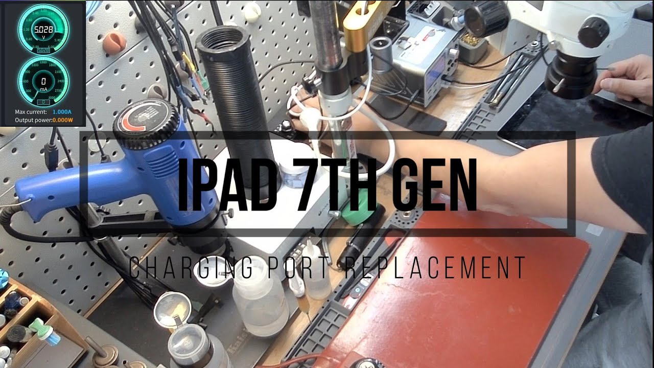 iPad 7th Gen Charging Port Replace