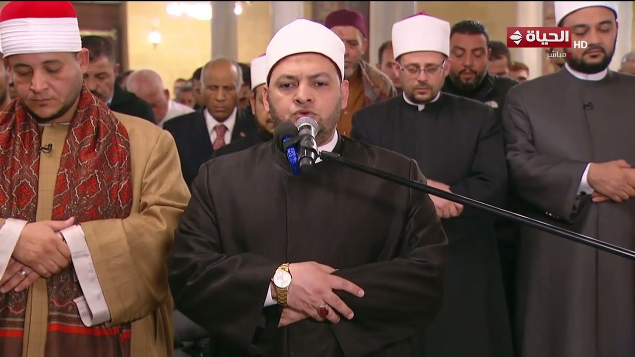 الشيخ مهنا ربيع يؤم المصلين في صلاة التراويح بمسجد الإمام الحسين | 15 رمضان