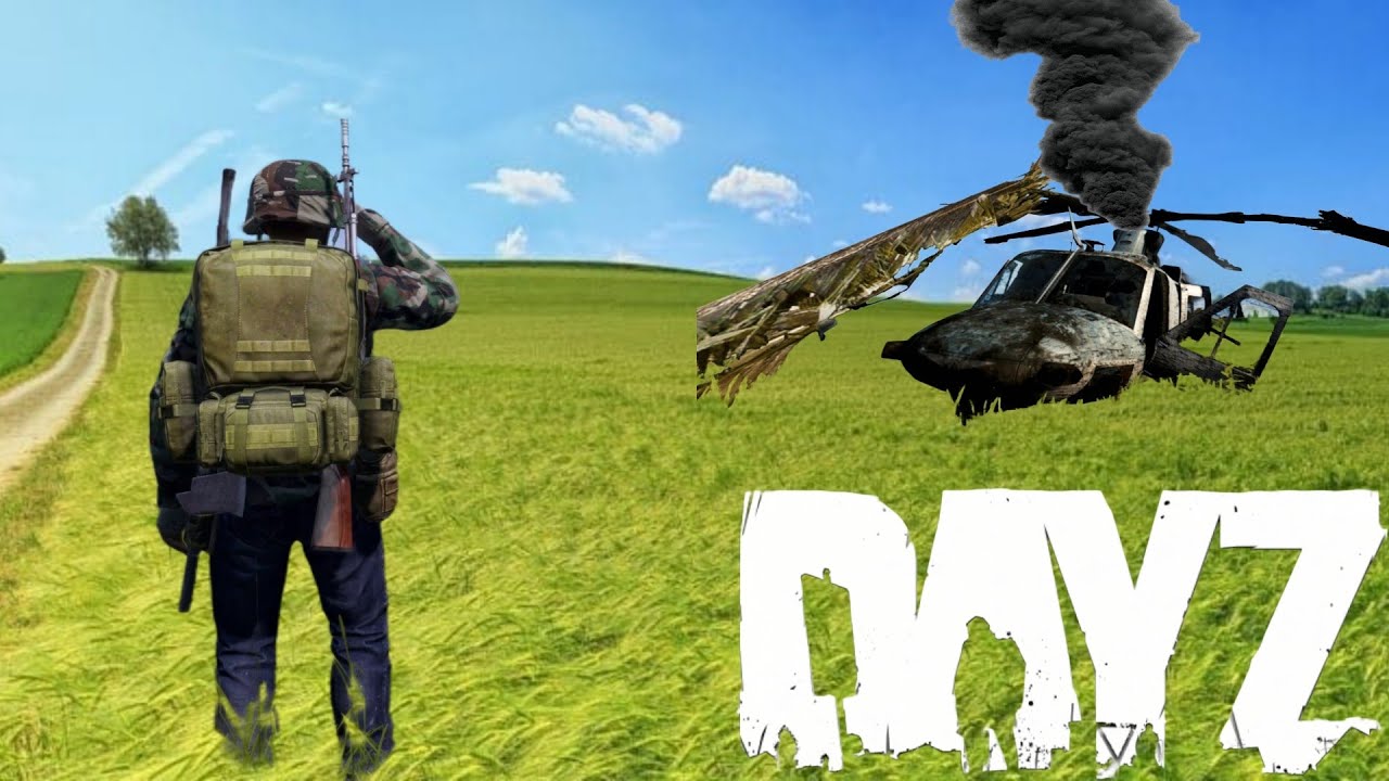 Dayz # Une EXPÉDITION Tisy,Un crash d'helico,Un BUNKER