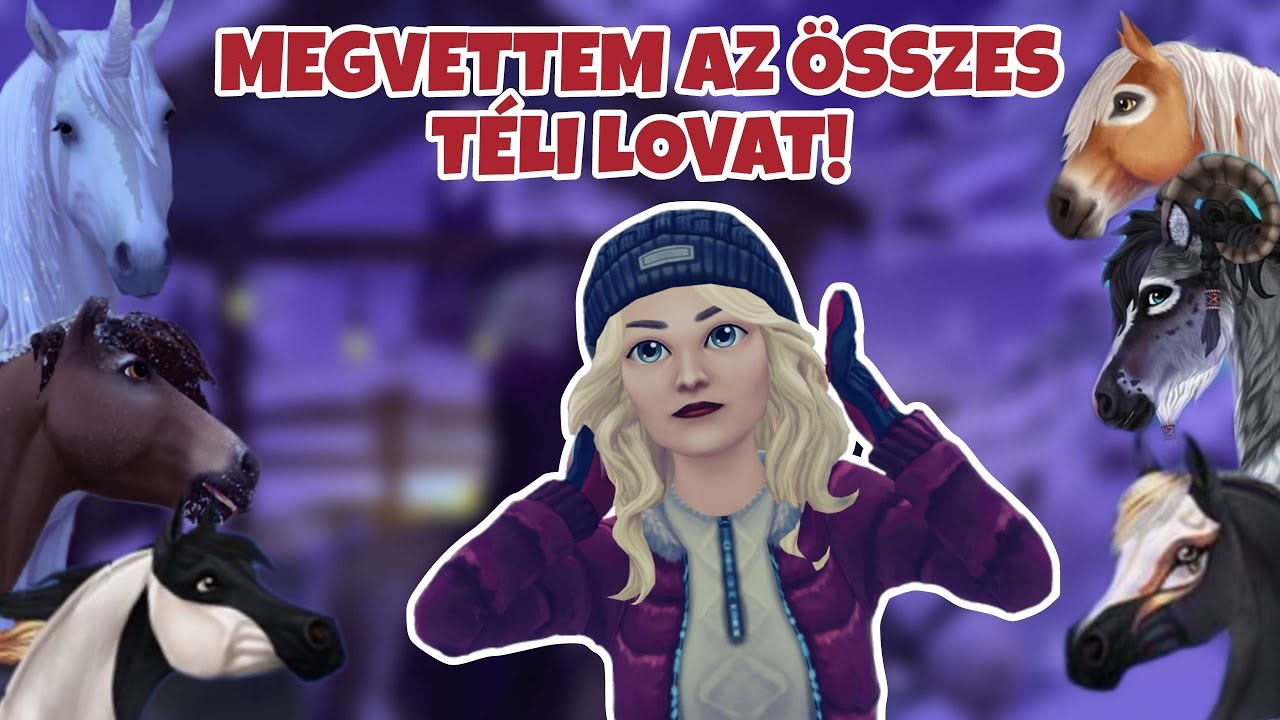 MEGVETTEM AZ ÖSSZES KARÁCSONYI LOVAT!❄️