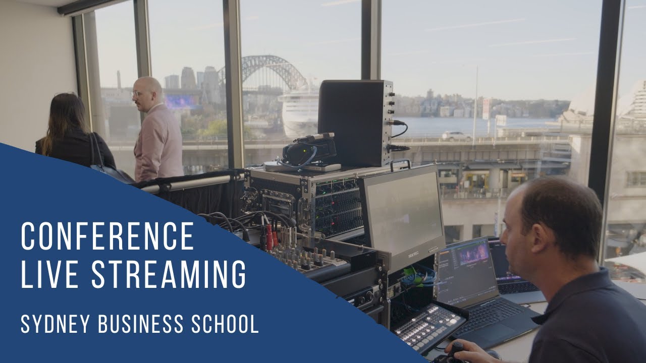 Conference Live Streaming - Sydney Business School