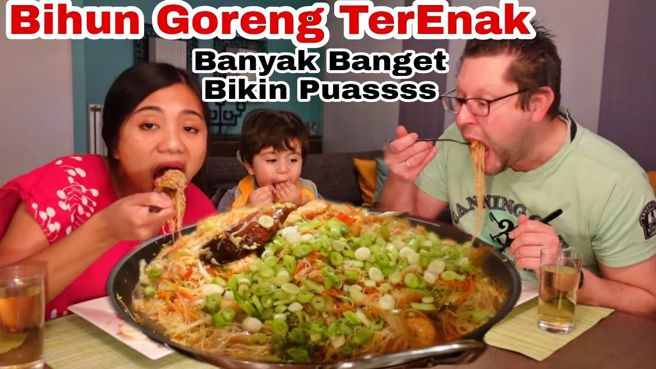 MASAK BIHUN GORENG SPESIAL SATU WAJAN BESAR, GAMPANG DAN ENAK BANGET