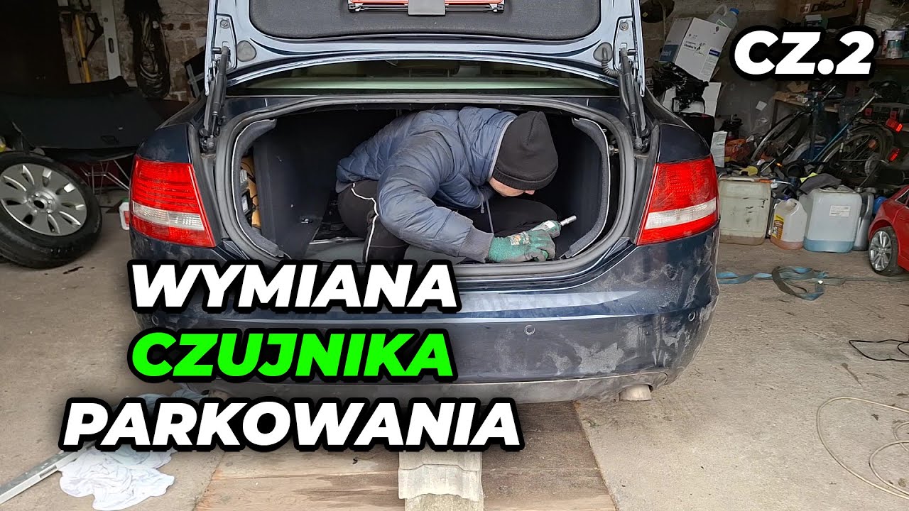 Wymiana czujnika parkowania – krok po kroku | Czujniki na klej | CZ.2