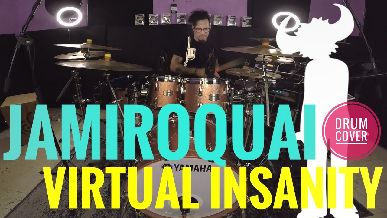 JAMIROQUAI/ VIRTUAL INSANITY/ drum cover
