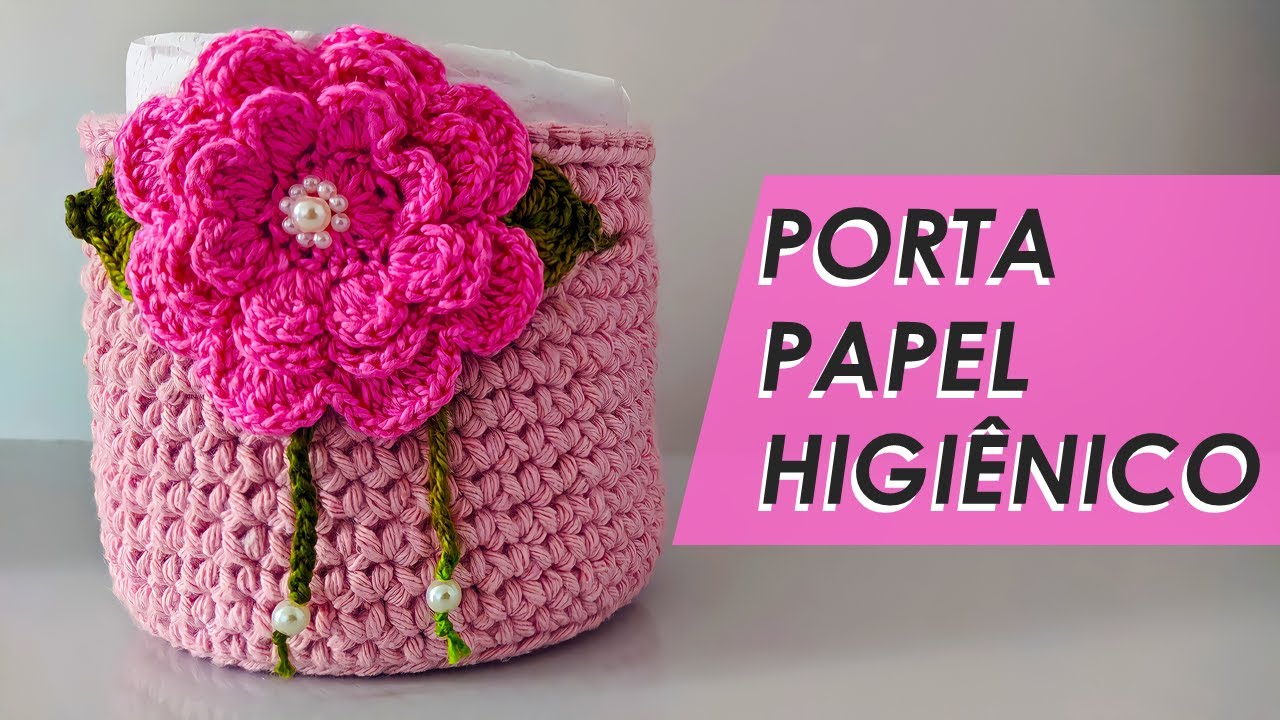 Passo a passo: Porta papel higiênico de bancada