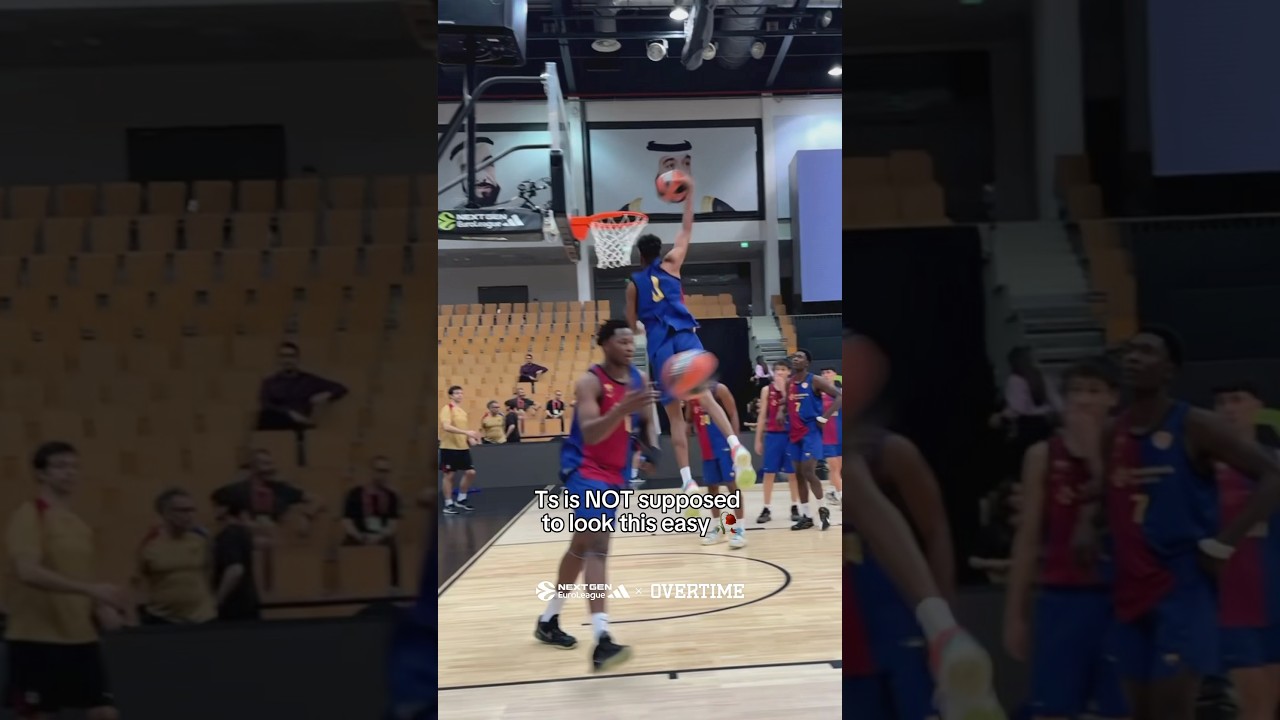 Nah that&rsquo;s crazy 🤪 #basketball #nextgeneuroleague #adidasbasketball #viral #sports #mohameddabone