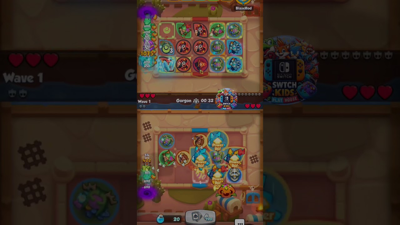 First Legendary Card i had got in Rush Royale Broeas great Deck Fast win( beginner )#gaming #shorts
