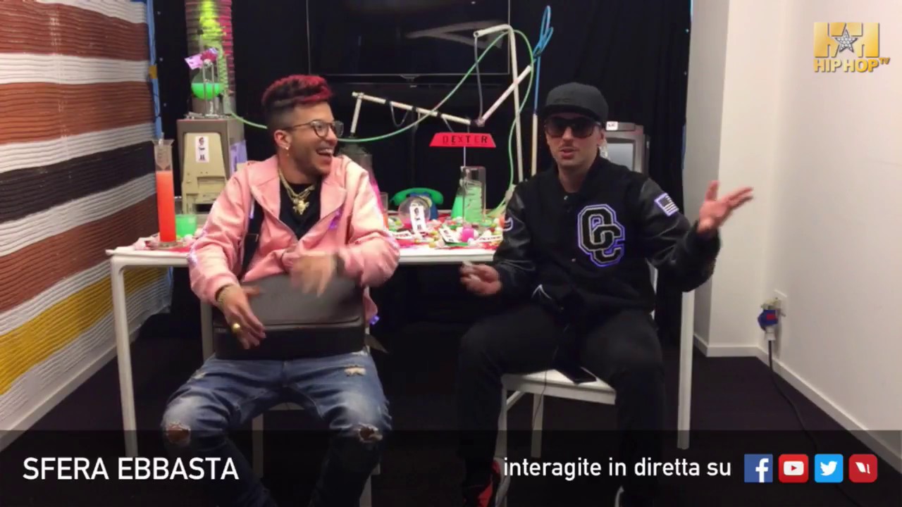 SFERA EBBASTA LIVE SU HIP HOP TV 😎💣📲