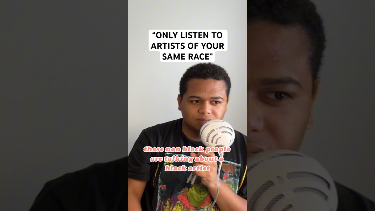 &ldquo;Only listen to artists of your same race!&rdquo; #musicdiscussion #discourse #race