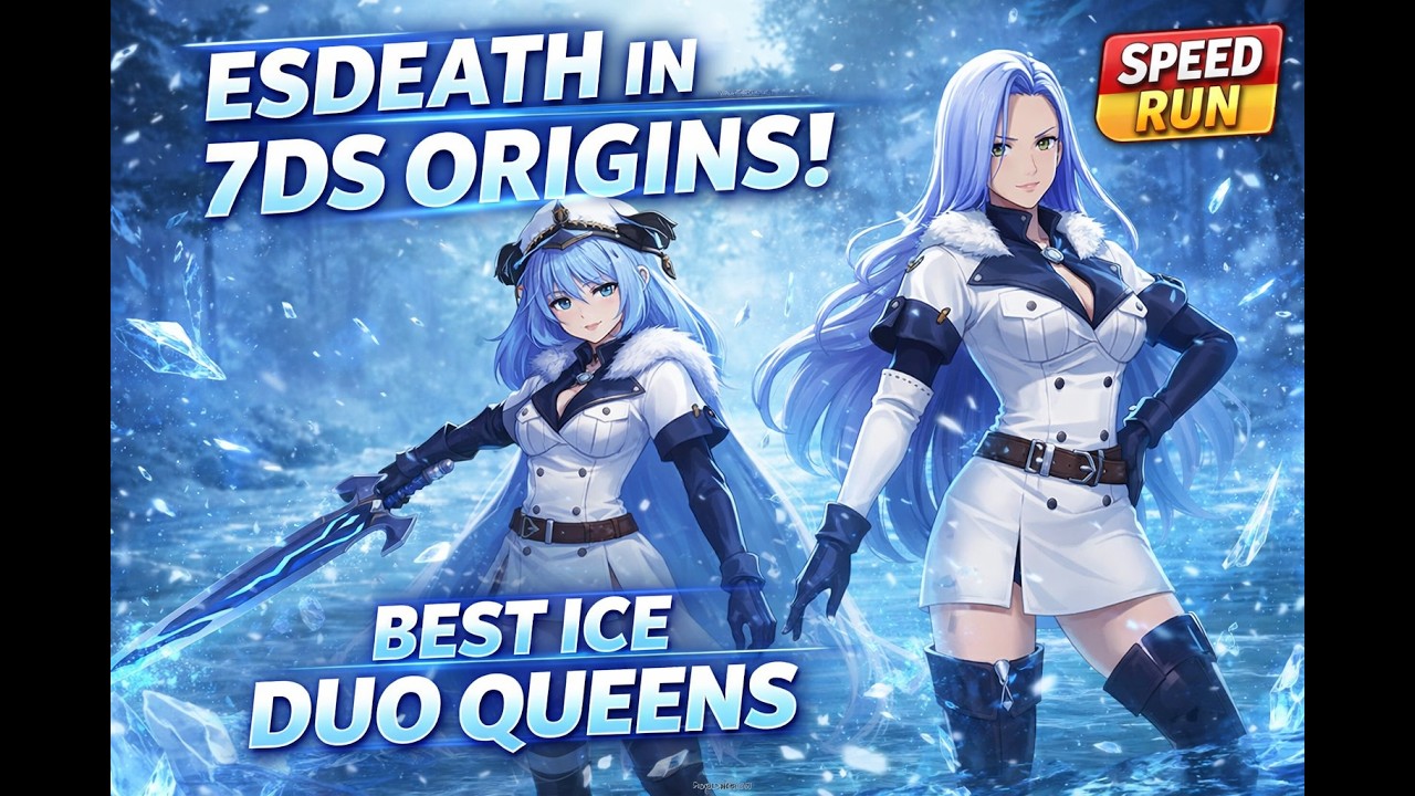 MANNY WINS THE POLL! ❄️ BEST ICE DUO QUEENS SHOWCASE (7DS ORIGINS) | SPEED RUN