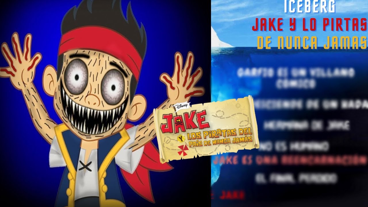 EL ICEBERG de JAKE Y LOS PIRATAS DEL PAÍS DE NUNCA JAMÁS