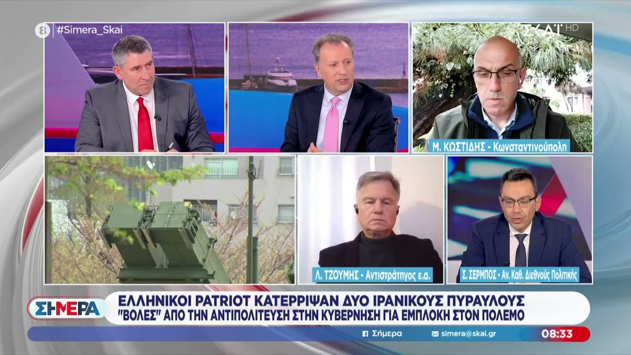 Σ. Σέρμπος & Λ. Τζούμης για τους Ελληνικούς Patriot και την 