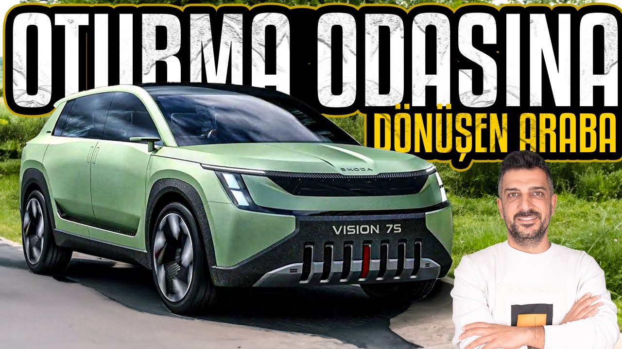 Bu Arabadan Dünyada Sadece 1 Tane Var! | Skoda Vision 7S