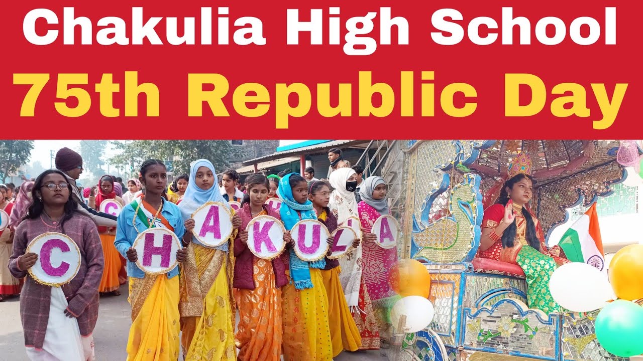 Chakulia High School Republic Day Celebration