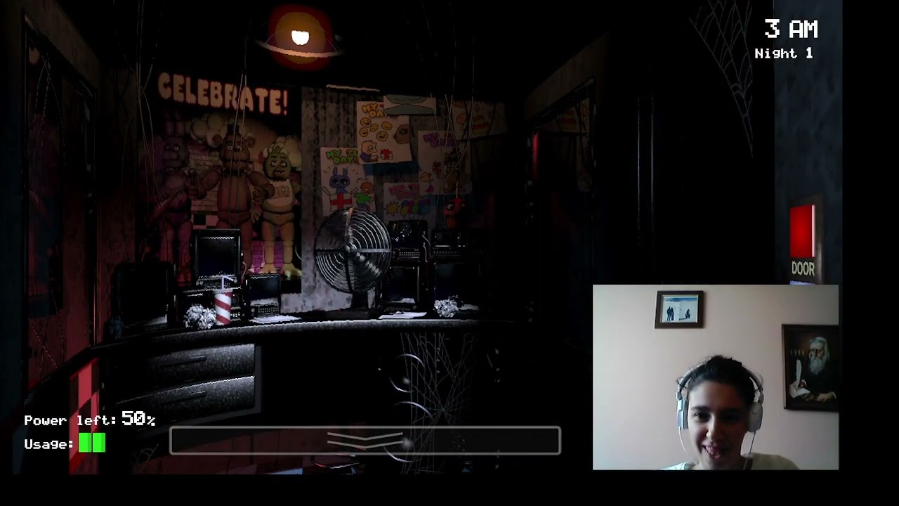 Odwiedżmy pizernię Freddiego Fazbera-Five Night's At Freddy's 1 # 1{ noc 1 i 2}