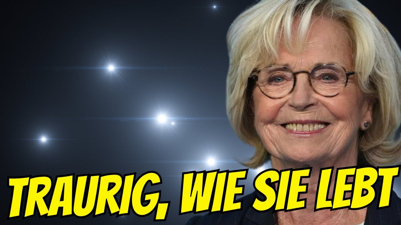😥 Mit 76 Jahren So geht es GISELA SCHNEEBERGER Sein Leben ist traurig