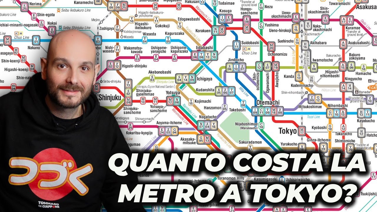 QUANTO COSTA E COME PRENDERE LA METRO A TOKYO