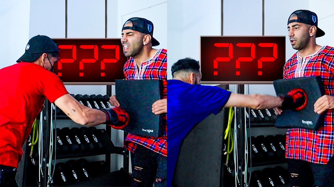 Who Can Punch Harder Challenge | Slim Vs Alex Wassabi