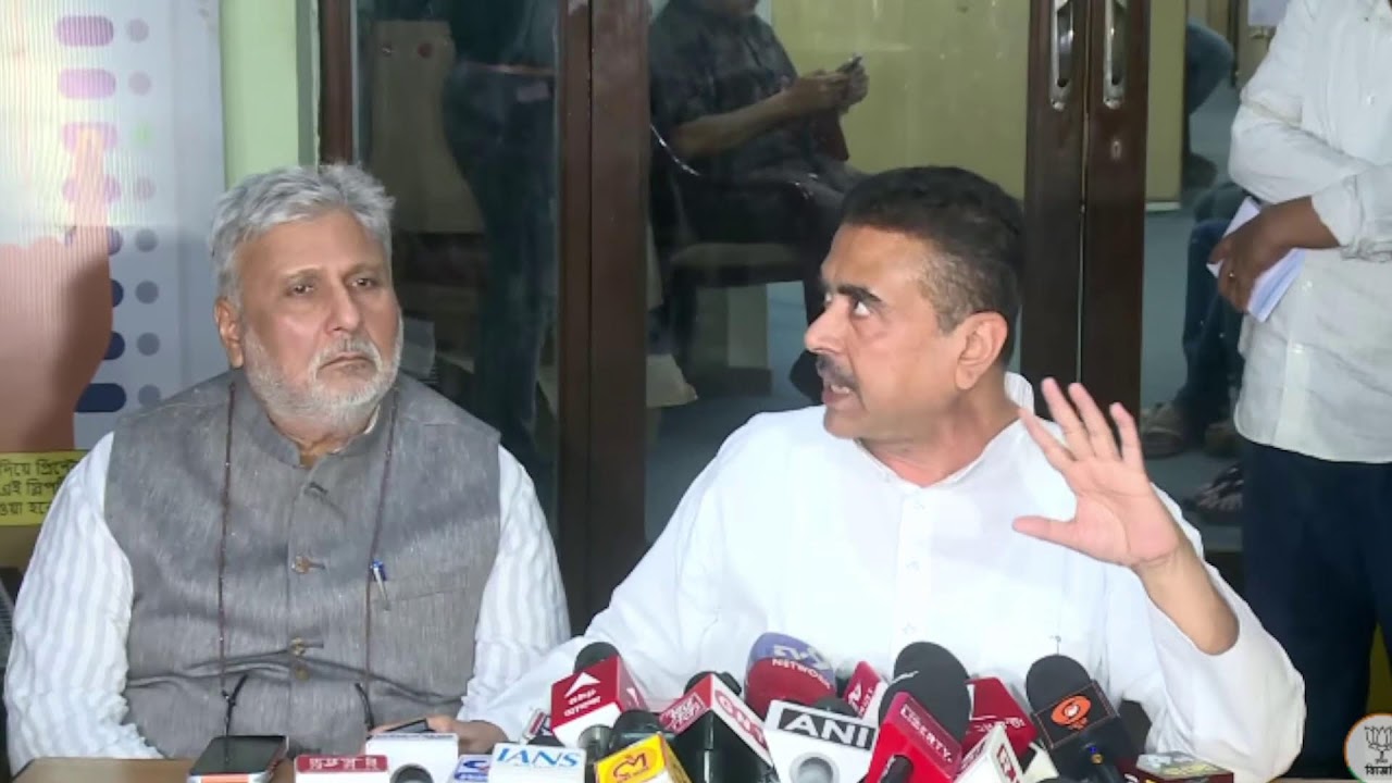 LIVE: Press Conference by Suvendu Adhikari, Leader of Opposition.