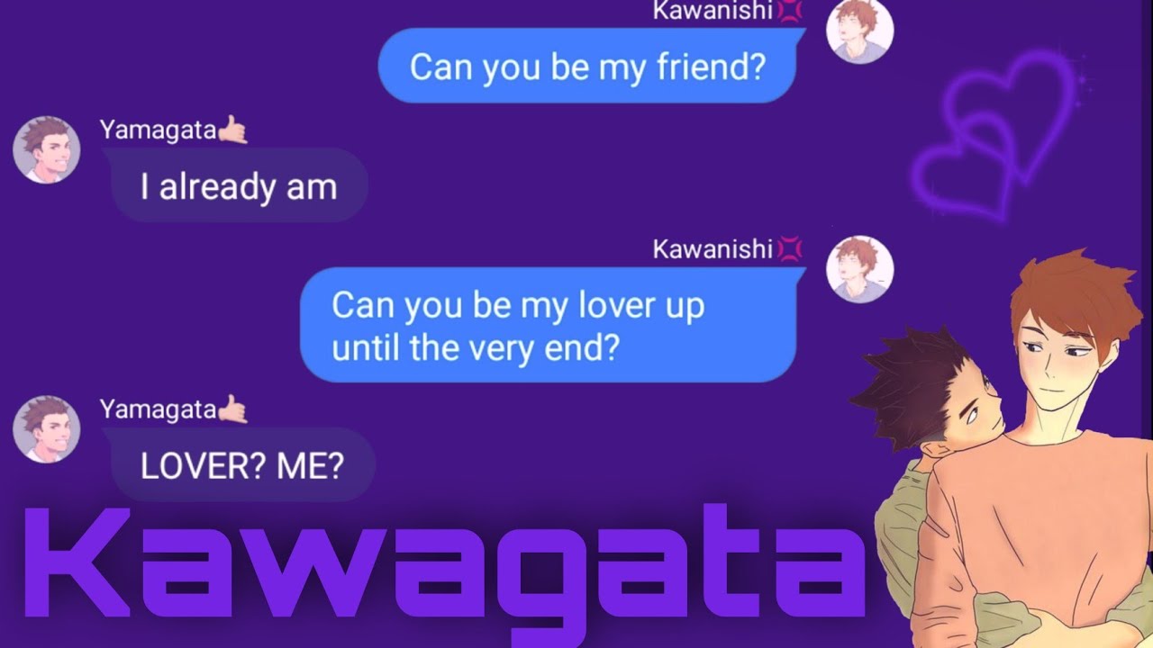 Haikyuu text// Lyric confessions part 28|| Kawagata