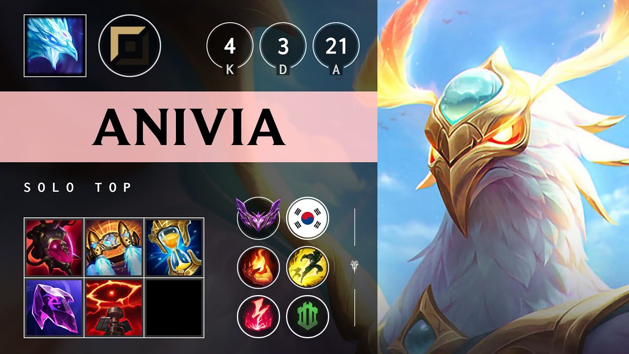 Anivia Top vs Volibear - KR Master Patch 14.20