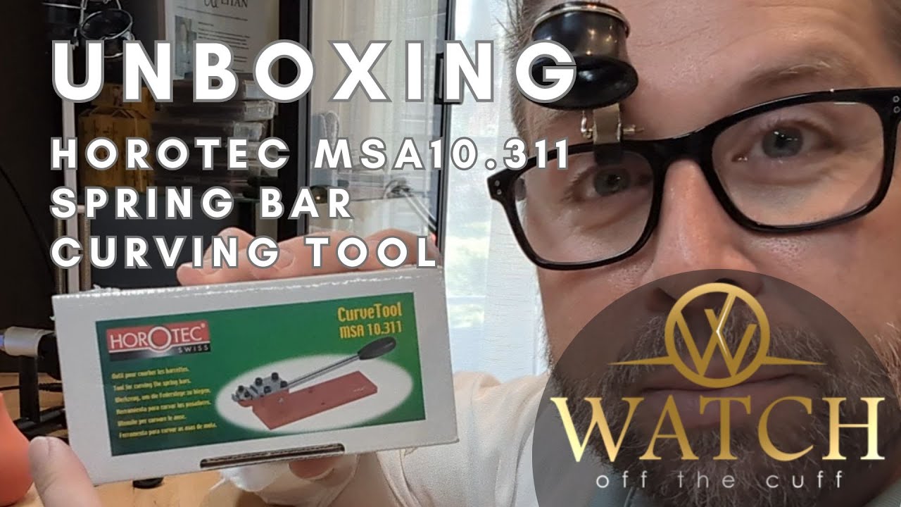 Unboxing: Horotec MSA10.311 Spring Bar Curve Tool